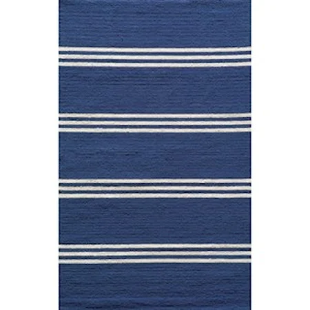 Maritime Blue Veranda 5' x 8' Rug